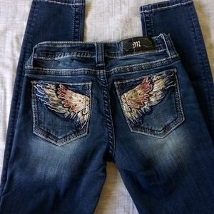 Miss Me skinny jeans waist 25 inseam 29